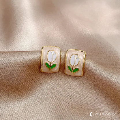 Aretes Tulipán 🌷