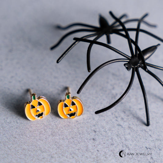 Aretes Pumpkin Face